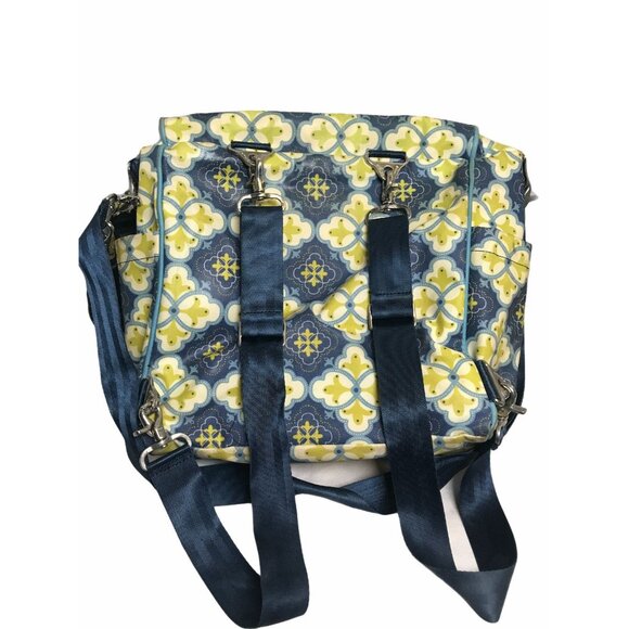 Petunia Pickle Bottom Diaper Majestic Murano Boxy Bag Backpack w/ Valet Clips - Picture 2 of 10
